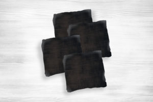 Corn hole bags Abstract Black design