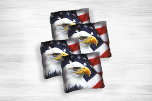Corn hole bags Eagle design