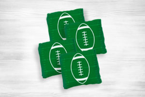 Corn hole bags football1 design