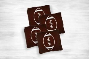 Corn hole bags football2 design