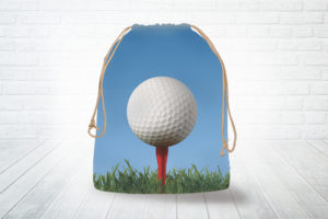 Corn hole bag tote golf design