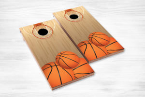 corn hole basketball