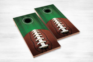corn hole football green