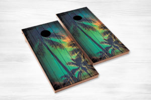 cornhole palm trees