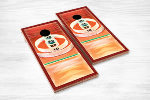 corn hole skee ball